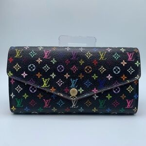 Louis Vuitton Multicolor Portefeuille Sarah Long Wallet